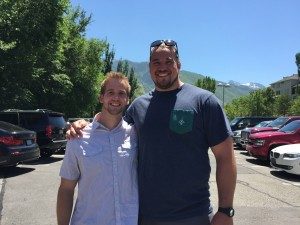 Scott Steadman with Zane Beadles